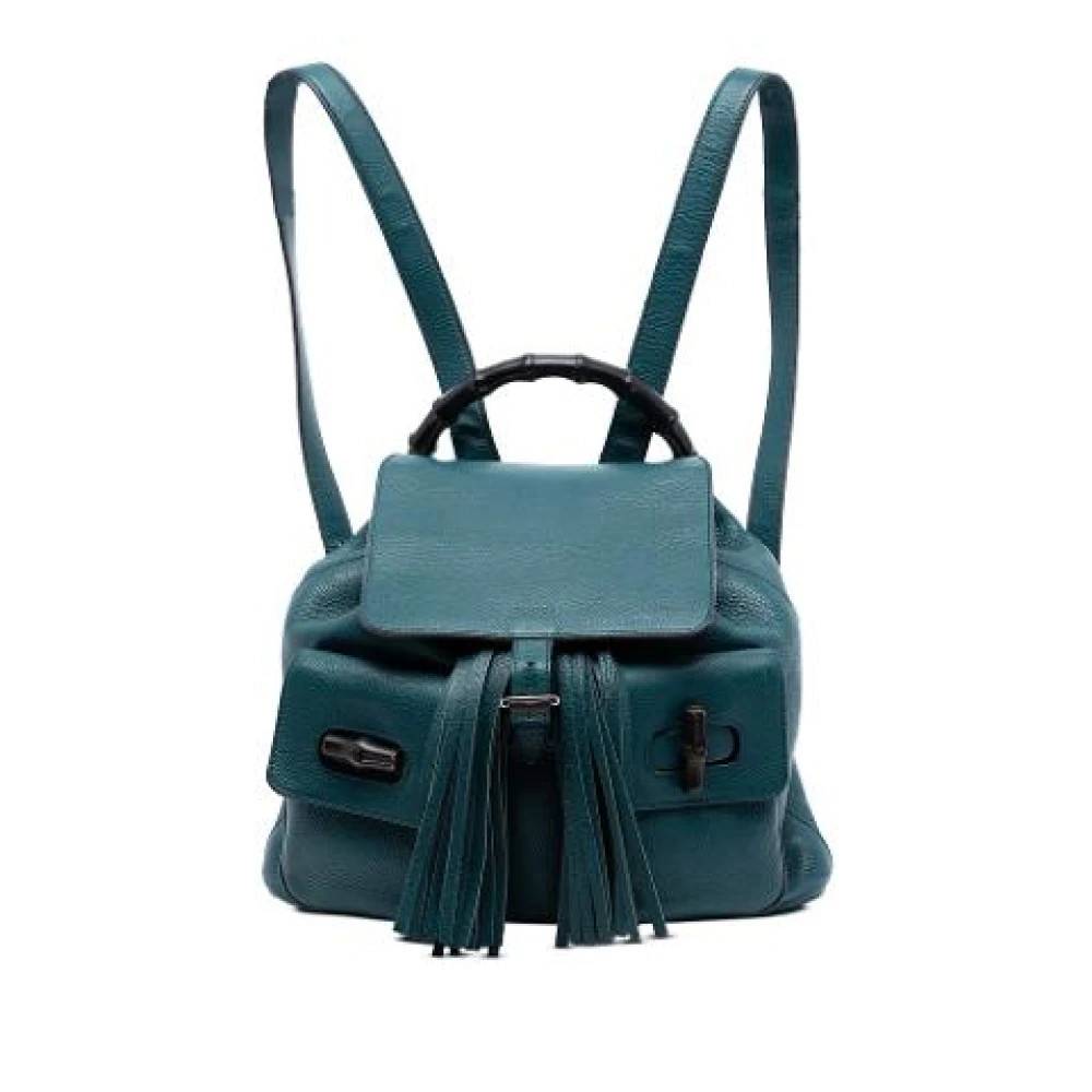 Gucci Vintage - Pre-owned Bamboo Axelremsväska Vintage - Dam - ONE Size - Läder