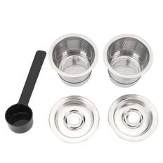 Reusable Coffee Pod 304 Stainless Steel Easy to Clean Reusable Coffee Capsule for Coffee Maker L(for 6.5-9kg)