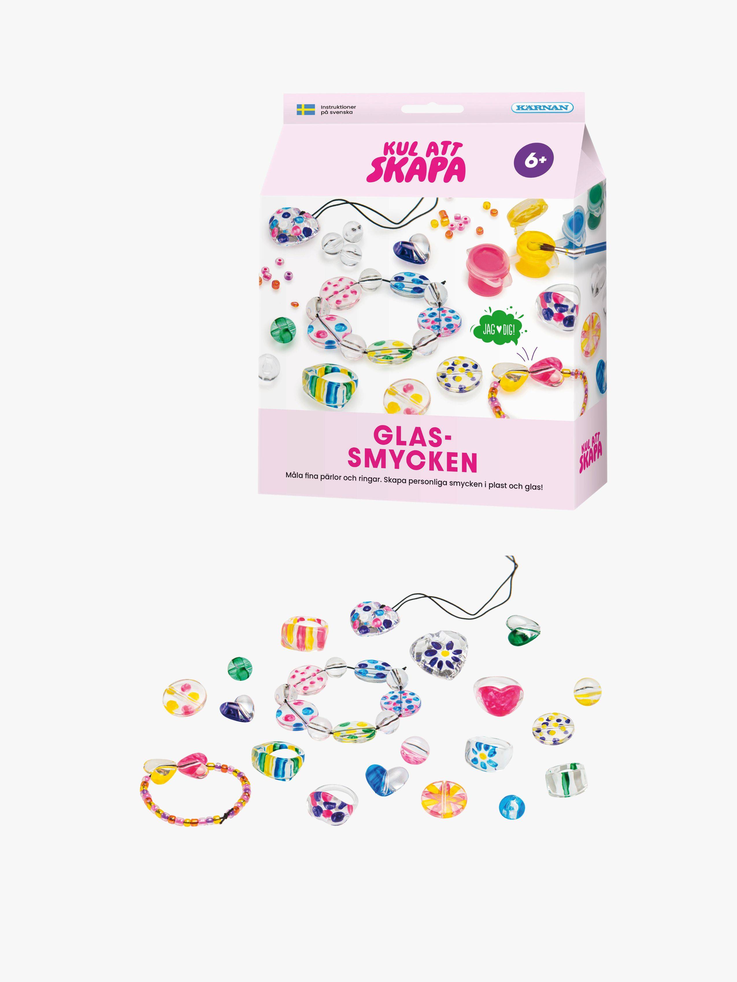 Kärnan Kul Att Skapa Pysselset Glassmycke