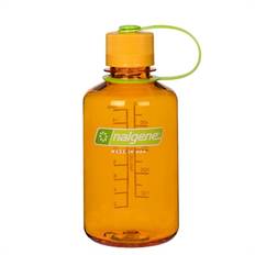 Nalgene Narrow Mouth Sustain 500 ml Drikkedunk - Clementine