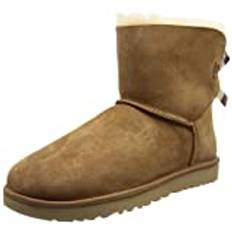UGG Damen Mini Bailey Bow Ii Classic Boot, Chestnut, 42 EU