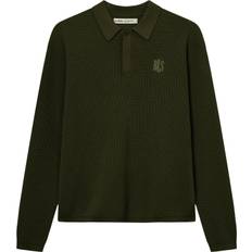 BLS Hafnia Willam Knit Polo Mand Army Sweaters Str XL - hos Magasin