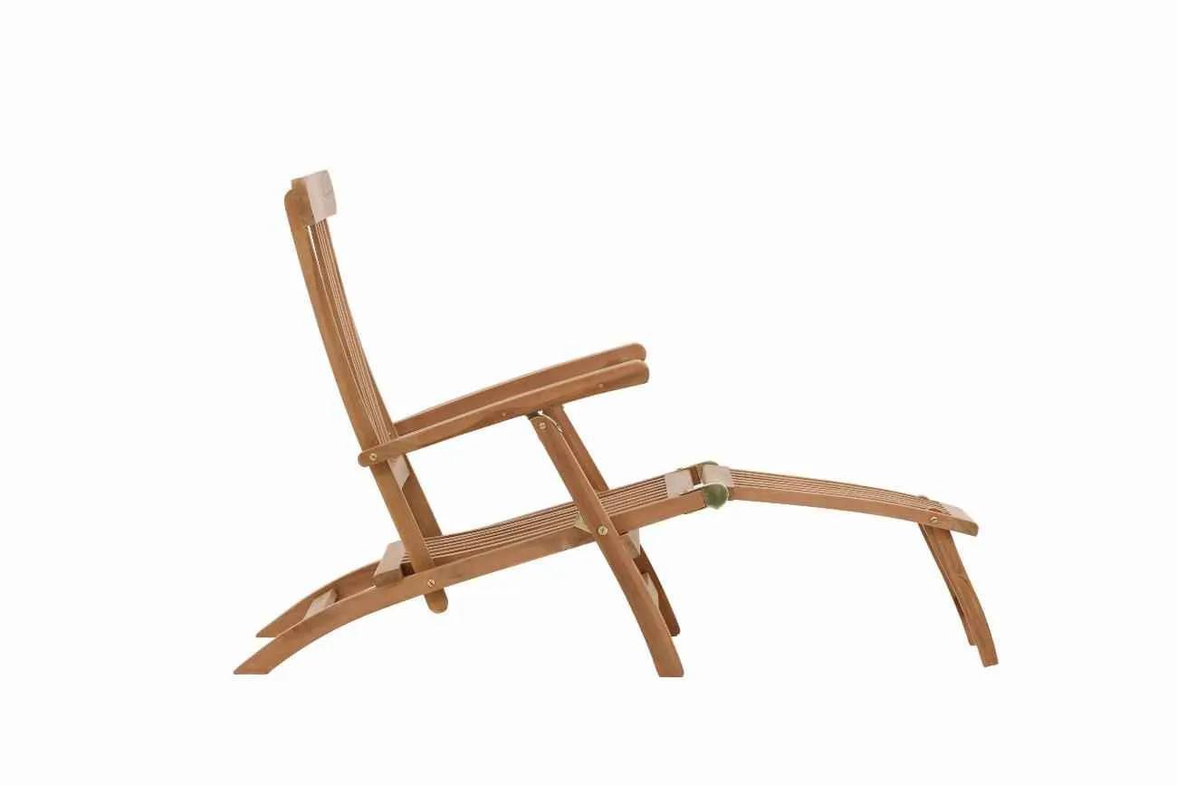 Kenya Solsäng - Natur Teak 95x150x60 cm - Solsäng