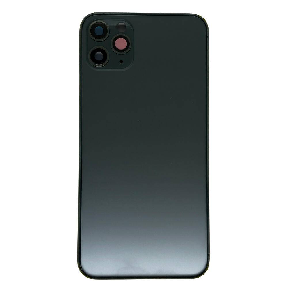iPhone 11 Pro Max bagcover uden logo - grøn.