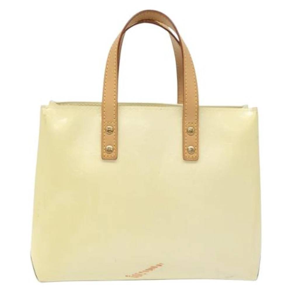 Louis Vuitton Vintage Pre-owned Laeder louis-vuitton-tasker - Vintage - Dame - Beige - ONE SIZE - Tyl