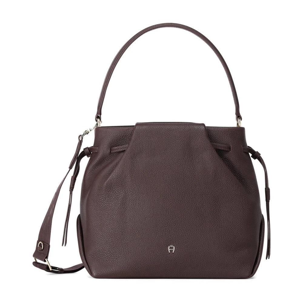 Aigner Bucket Bag - Tasker - Dame - Brun - ONE SIZE - Uld