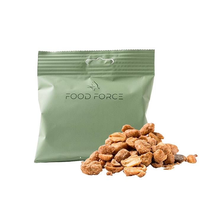 Food Force Jordnødder med honning og salt 50g (281 kcal)