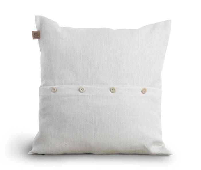 Classic Pudebetræk 50x50 Off-White - Lovely Linen.