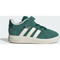 Grand Court 2.0 Skor Barn - Collegiate Green / Off White / Core Black - 23 1/2