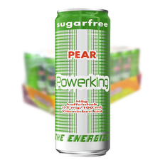 Powerking Päron Sockerfri 24st x 25cl