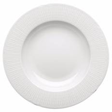 Swedish Grace, djup tallrik, 25 diameter cm, Snö - 6 st/fp