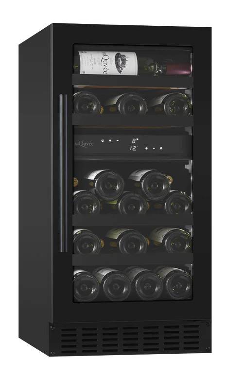 Vinkøleskab til indbygning - WineCave 700 40D All Black - mQuvée.