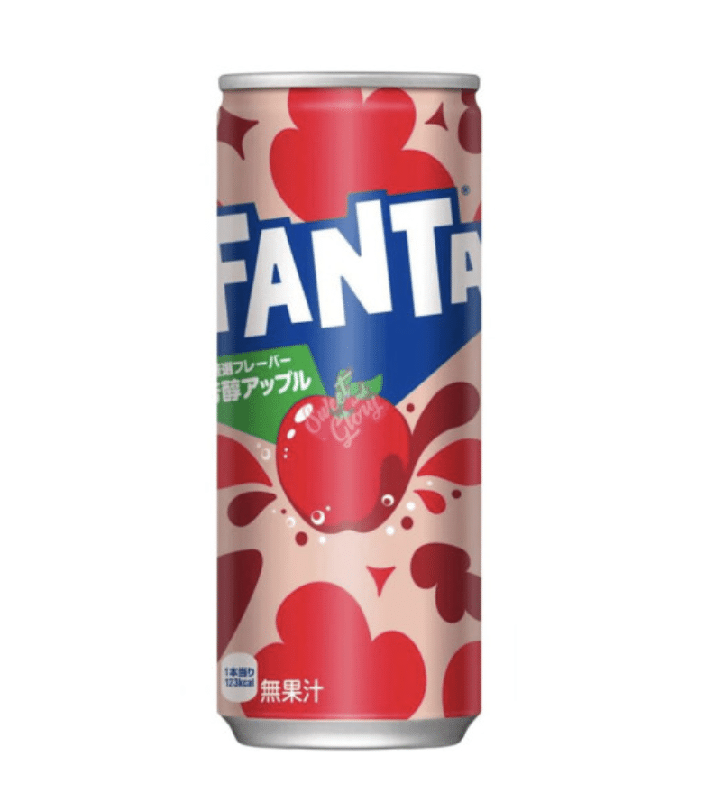 Japan Fanta Red Apple 30 x 250 ml