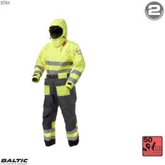 HiVis Flydedragt UV_Gul-Sort BALTIC 5791 - S_60-70 / UV_Gul-Sort