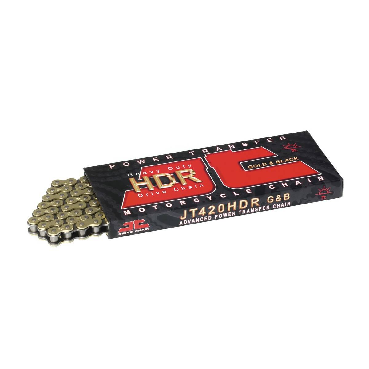 JTSPROCKETS JTC420HDRG&B136 Kedja
