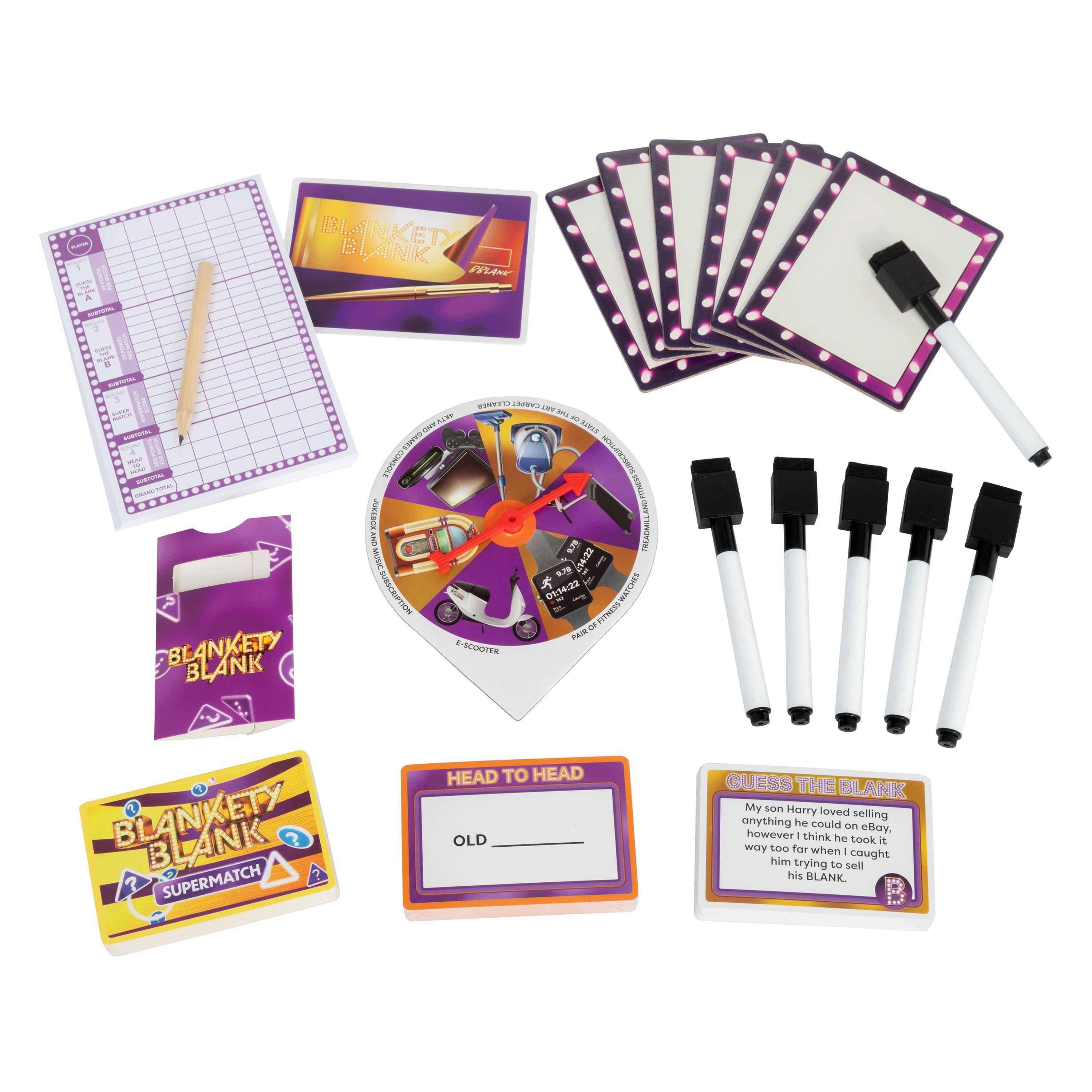 Big Sky Games Blankety Blank Board Game