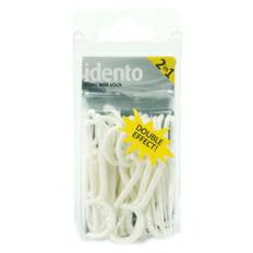 Idento Floss and Stick 30 stk (hvid)