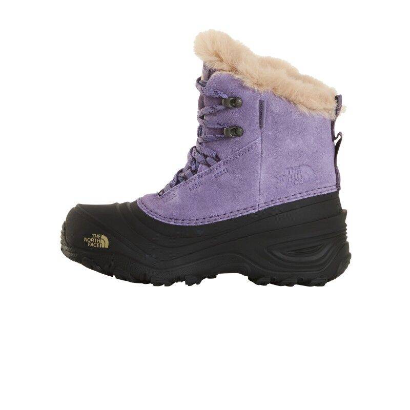 The North Face Y Shellista V Lace Wp - Vinterkängor - Børn Grounded Plum / Endless D 36