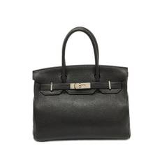 Hermès Pre-Owned - 2024 Birkin tote bag - dam - läder/läder - one size - Svart