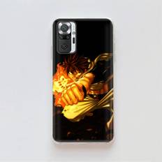 Transparent Case for Samsung A04 A14 A23 A34 A54 M23 M33 M52 M53 Realme Narzo 50 50I 50a Prime C35 C55 C30S 10 9 Pro D-68 Manga Fairy Tail Infinix Hot 10 Play