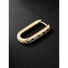 Foundrae - 18-Karat Gold Topaz Single Earring - Men - Gold