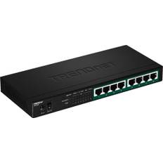 MONACOR TPE-TG84 Power-over-Ethernet-Gigabit-Switch