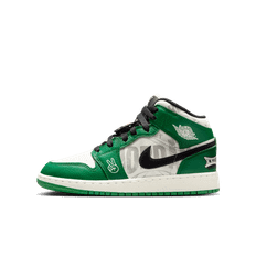 Air Jordan 1 Mid SE-sko til større børn - grøn - 35.5