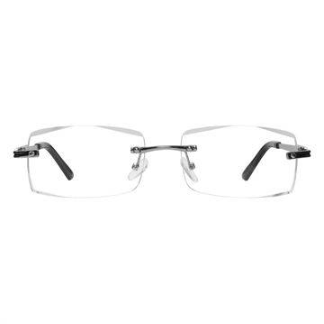 Discount minusbrille (brille med minus-styrke) "Rimless"