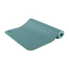 EcoPro Diamond Yogamåtte af Naturgummi - 185 x 60 x 0,6 cm. Mineral blå