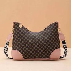 Retro Printed Large Capacity Bucket Bag With Adjustable Wide Strap Crossbody Bag - Multicolor - one-size