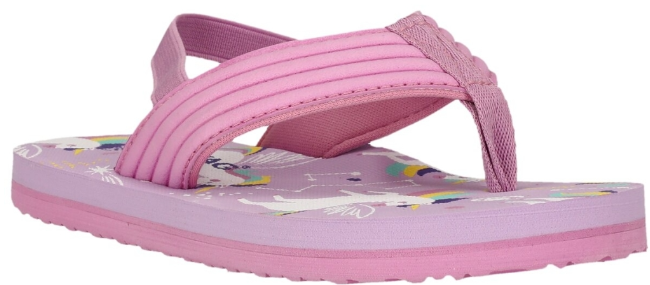 ZigZag Carmon Flip Flop's m. hælstøtte til børn - Violet Tulip-31.