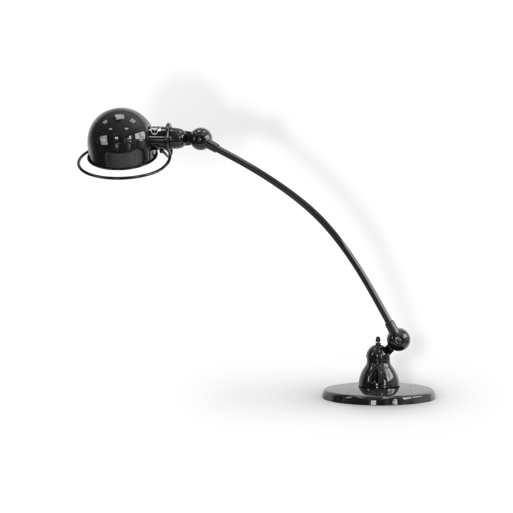 Loft C6000I bordlampe fra Jieldé - Black hammered / Blank