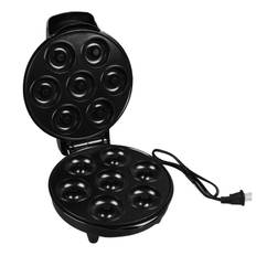 1200W Mini Donut Maker Machine Make 7 Doughnuts Adjustable Temperature Anti Stick Pancakes Maker L