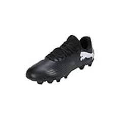 PUMA Future 7 Play FG/AG Jr, fotbollsskor unisex, barn, Puma Svart, PUMA vit, 5582 EU