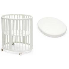 Stokke Sleepi Mini Med Madrass, Vit
