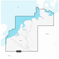 Garmin Benelux och Tyskland, väst – Sjökort Garmin Navionics+™ | NSEU076R | microSD™/SD™ och ettårsabonnemang