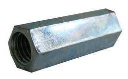 Lemu Gevindmuffe el galvaniseret M24x50 Nøglevidde 36