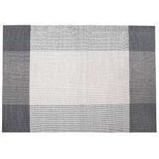 C. Olesen Kelim tæppe - Lucca - Grey/White