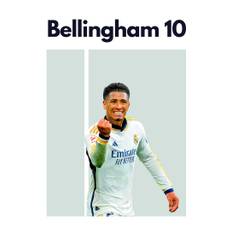 Bellingham Real Madrid Fodbold Plakat