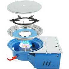 Commercial Barbecue Grill Gas Stainless Steel Indoor Smokeless Butane Propane Table Built In Gas BBQ Grill For Korean Restaurant