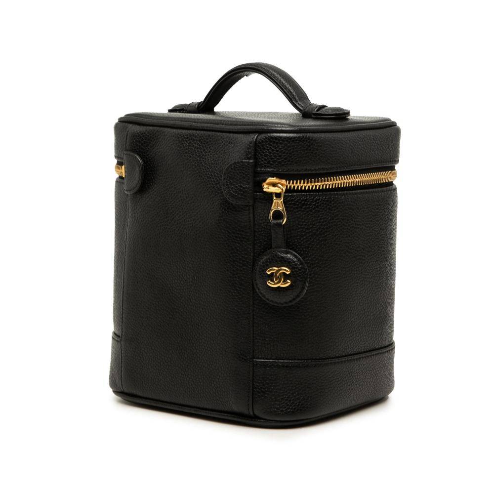 Chanel Vintage Vanity Stl. - Handväskor Från Magasin - Black (L 17cm x W 15cm x D 12.50cm)