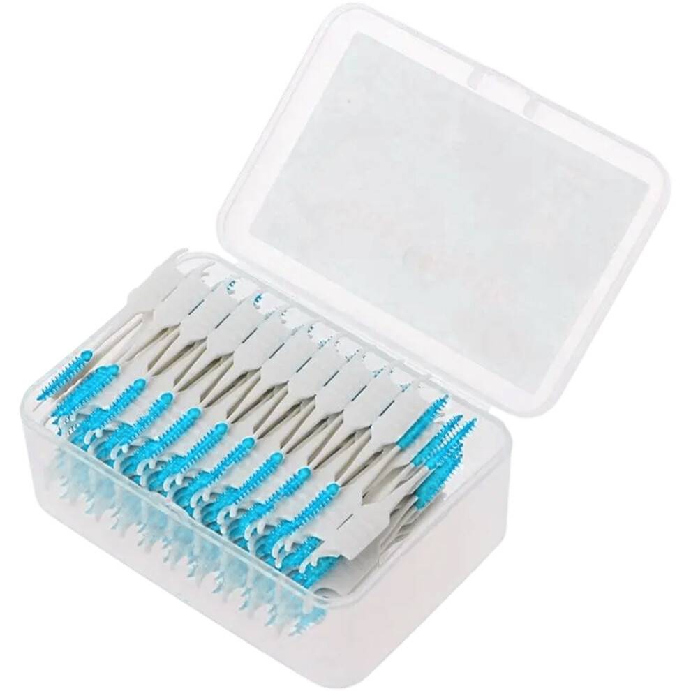 Engangsdesignet interdental rengøringsværktøj, skånsomme rengøringsværktøjer i silikone med fordele ved mundpleje til fjernelse af plak og