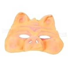UPKOCH Halloween Skrämmande Gris Huvud Maskerad Tillbehör Halv Halv Kostym Falsk Gris Maskerad Tillbehör Bal Maskerad Kostym Rekvisita