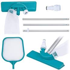 Pool rengøringssæt, 167 cm pind + støvsuger + Bestway 58013 net