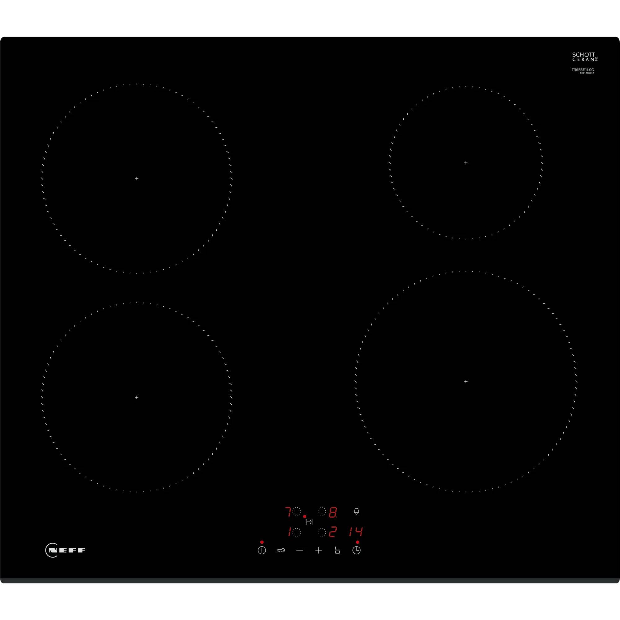 Neff N30, Induction hob, 60 cm, Black