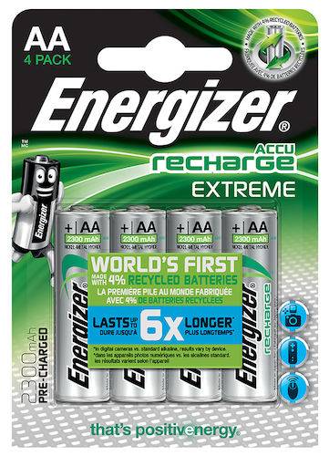 Batteri Ex Ladd AA 4p 2300 mAH