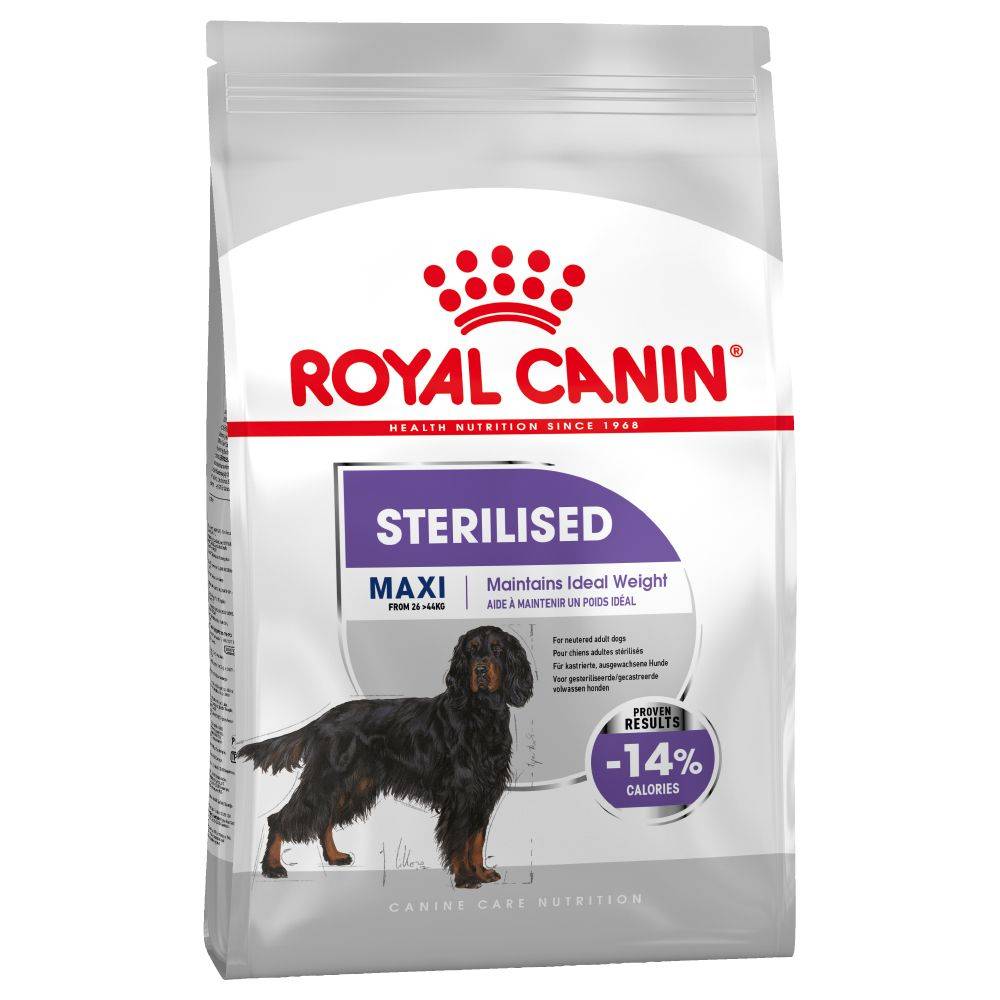 2x12kg Sterilised Care Maxi Royal Canin hundefoder