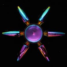 Hot Rainbow Metal Fidget Spinner i zink legering - Farverig håndspinner - Antistress legetøj til børn og voksne - Gaver til børn og voksne