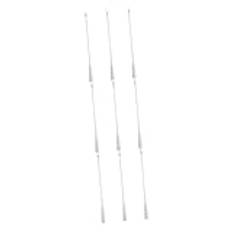TOVINANNA 4 Set Glasfiber Vridstång Gardinstång Gardin Dragstång Gardinöppnare Stångkrokar För Gardinstänger Hem Blindstav Gardinstång Gardinstång Krok Rullgardiner Stång För Fönster 3 st*4