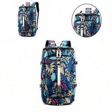 1 Pc Fashion Travel Bag Gym BagOvernight Bag Travel Backpack Duffle Bag Garment Bag Crossbody Bag Weekend Bag Multifunction With Shoe Bag Backpack  We - Blue - one-size
